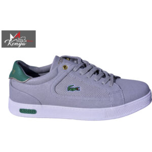 lacoste sneakers-grey and white-new