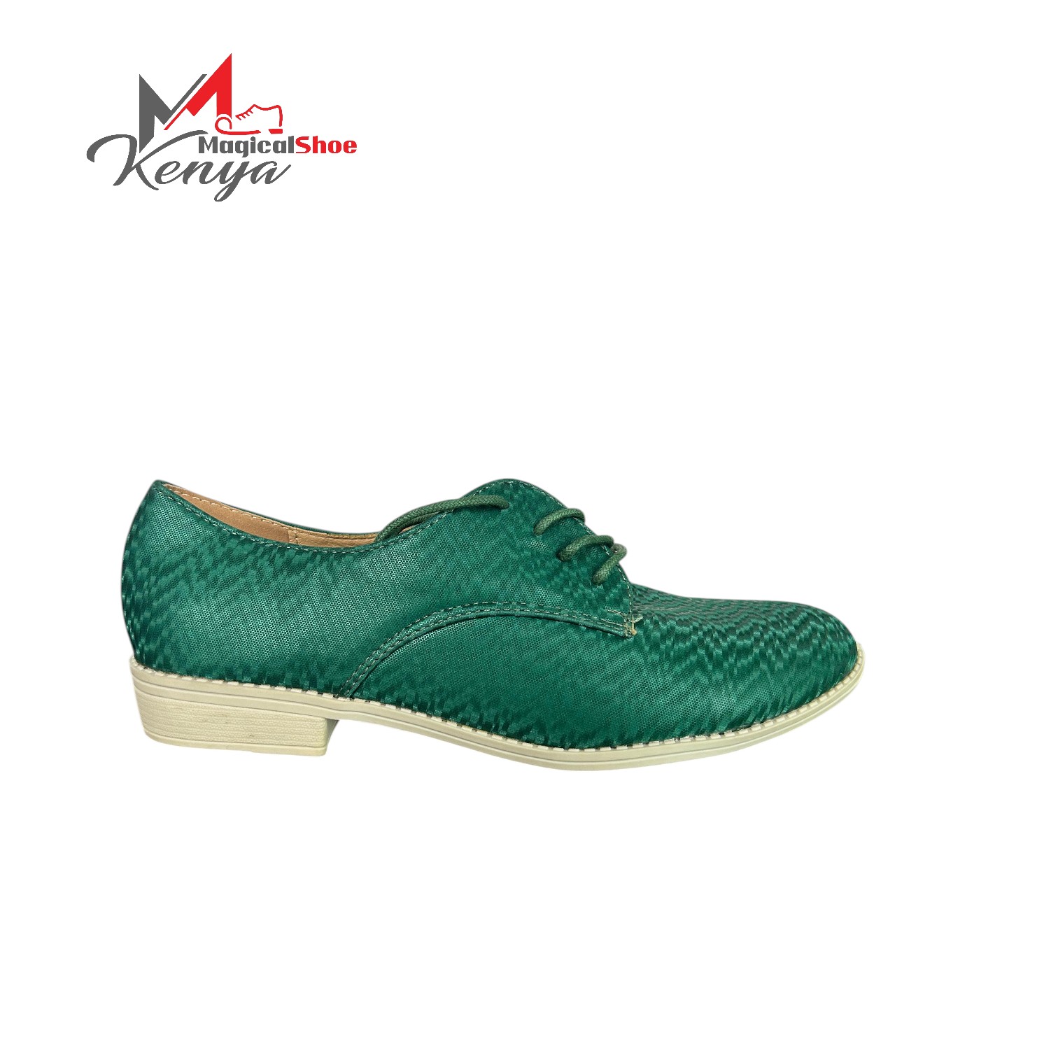 Women Brogues, Green