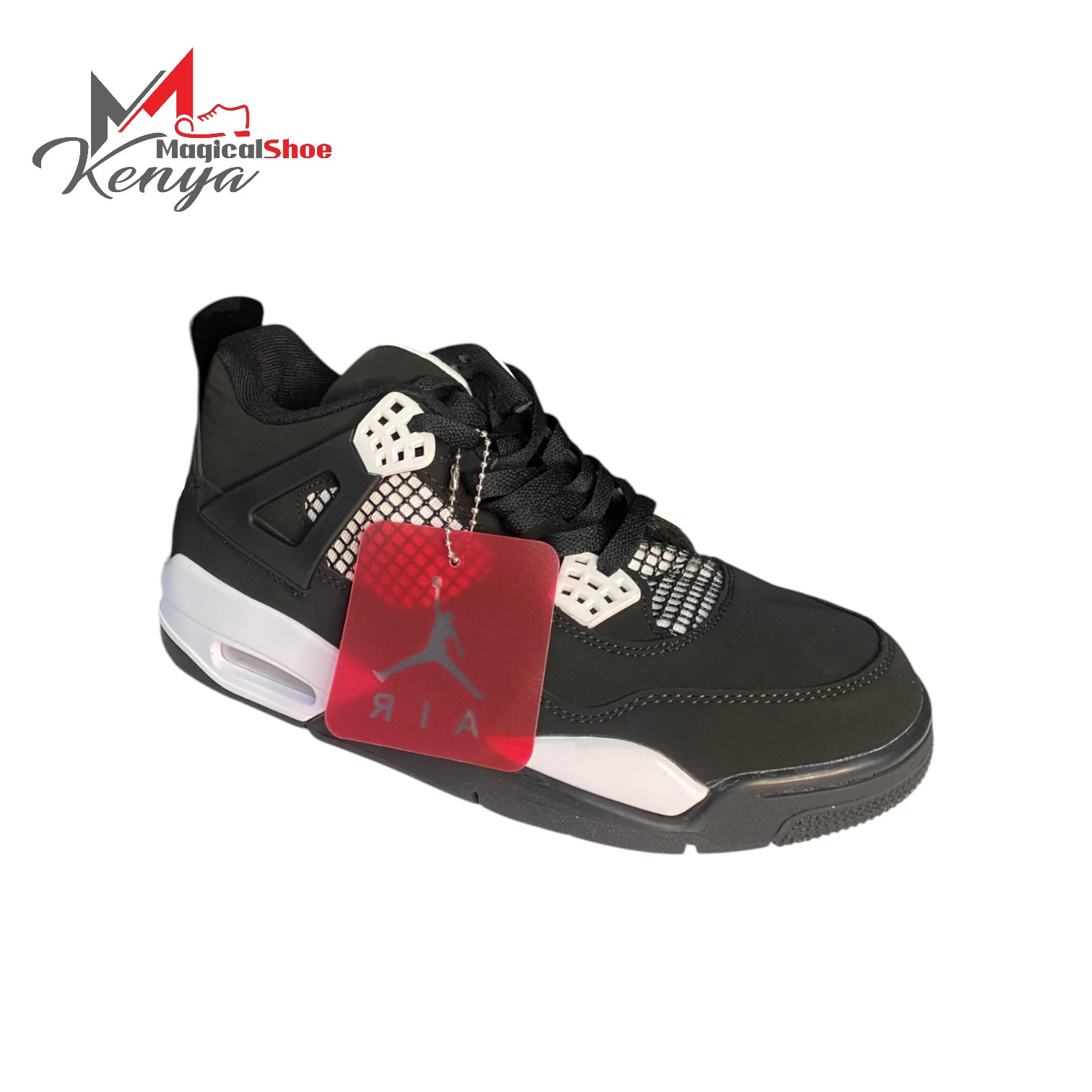 Air Jordan 4 Retro White Sneakers