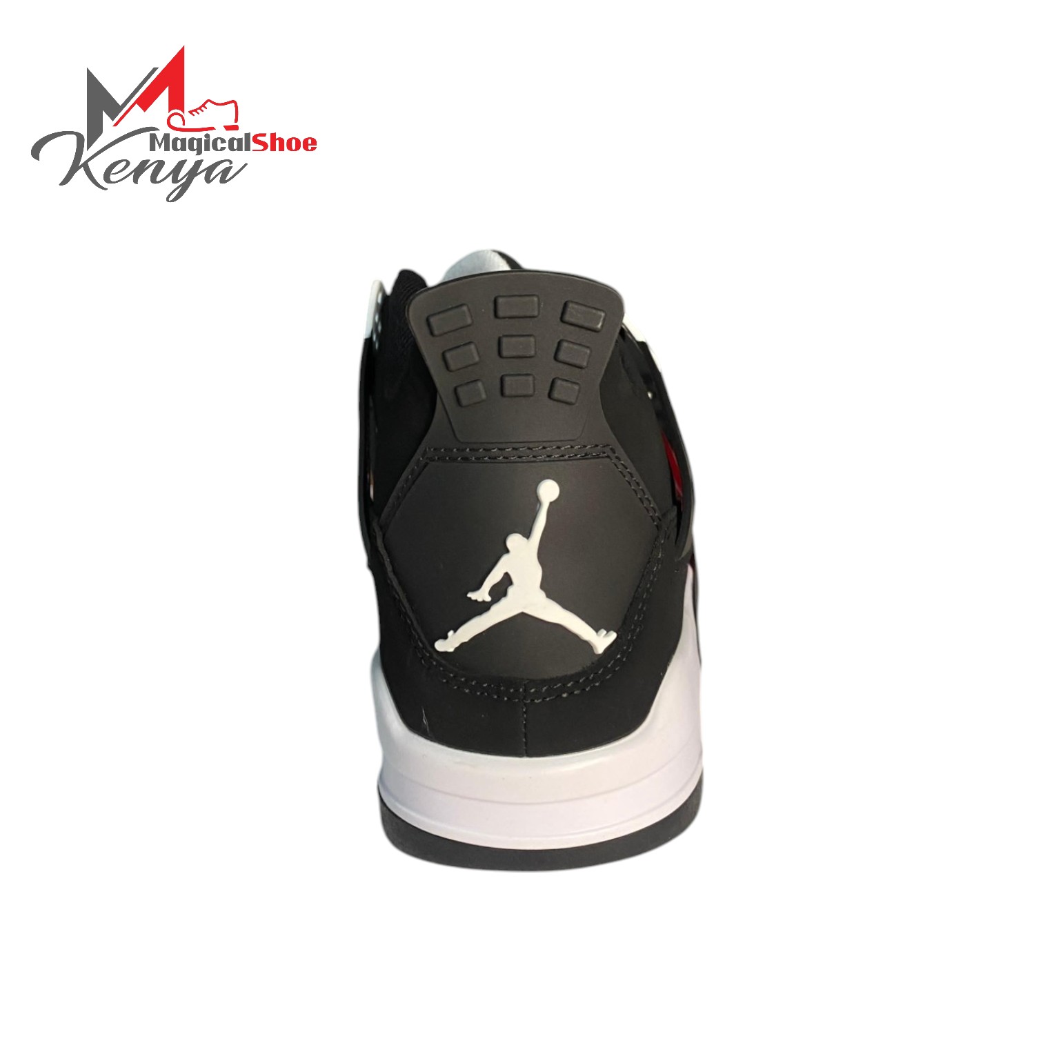 Air Jordan 4 Retro White Sneakers - Image 4
