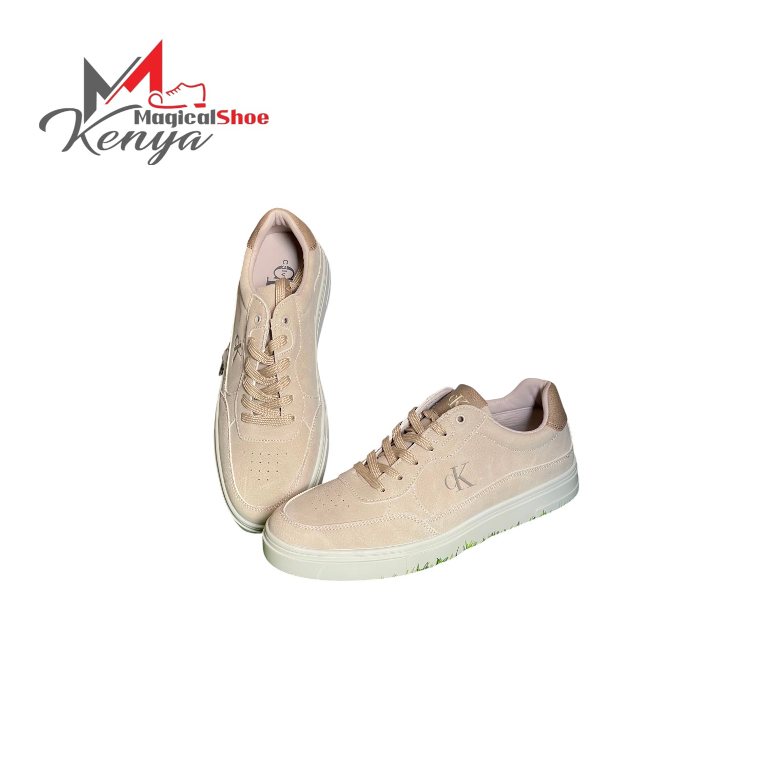 Calvin Klein Sneakers, Beige - Image 4